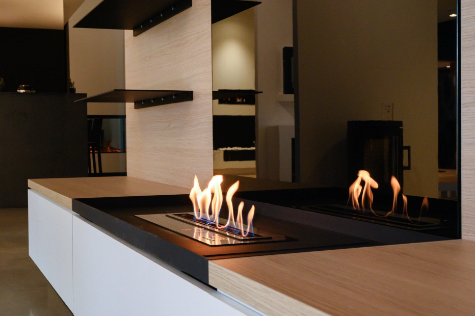 Bio Ethanol gaard door Qfire